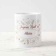 Mug Joyeux Noël Prénom - Cosy Christmas