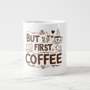Grande Tasse Mug Jumbo 20 oz pour les amateurs de café