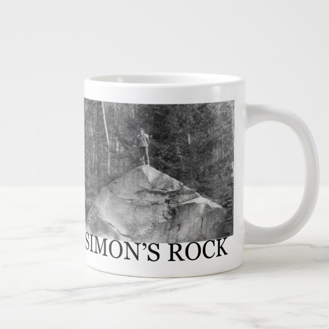 Grande Tasse Mug Jumbo avec Betty Hall sur le rocher (Droite)