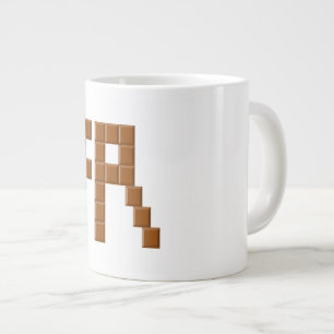 GRANDE TASSE MUG JUMBO BLANCHE FRANCE CHOCOLAT