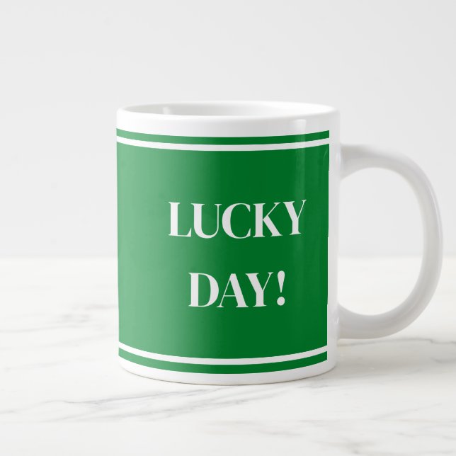 Grande Tasse Mug Jumbo de St. Patrick (Droite)
