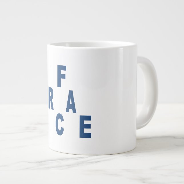 GRANDE TASSE MUG JUMBO FRANCE (Devant droit)