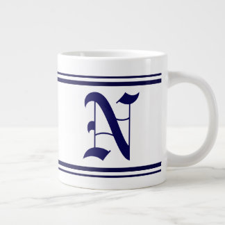 Grande Tasse Mug Jumbo initial Customisé