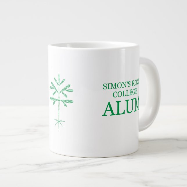 Grande Tasse Mug Jumbo "SRC Alum" avec Sapling vert (Devant droit)