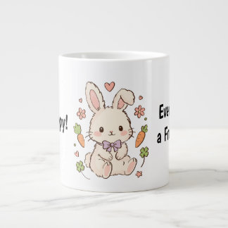 Grande Tasse Mug Lapin Mignon Kawaii – Chaque Jour est un Nouve