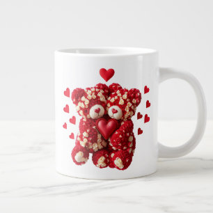 Grande Tasse Mug Ourson de la Saint-Valentin