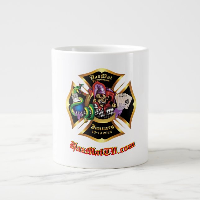 Grande Tasse Mug personnalisé pour Sympsoium de Floride (Devant)