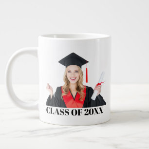 Grande Tasse Mug Photo Graduation