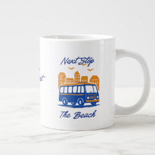 Grande Tasse Mug pour conducteur de bus à la retraite – Cadeau