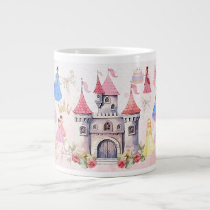 Grande Tasse Mug princesse anniversaire personnalisé,