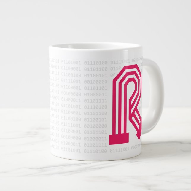 Grande Tasse Mug robotique (Devant droit)
