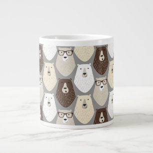 Grande Tasse Mug Spécial Cadeau de Fête des Pères à Motif Ourso