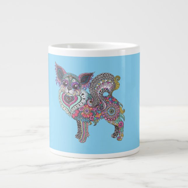 Grande Tasse Mug with chihuahua (Devant)