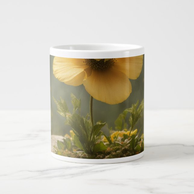Grande Tasse Musique à fleurs (Devant)