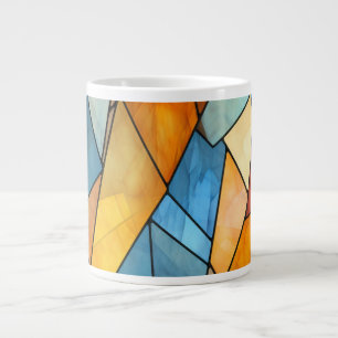 Grande Tasse Musique café mosaïque