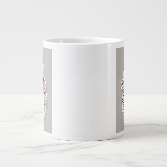 Grande Tasse Musique confortable pour chat Nap (Devant)