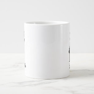 Grande Tasse Musique hmph en noir