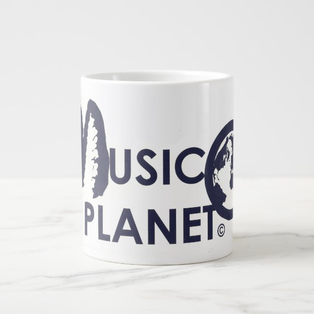 Grande Tasse MUSIQUE PLANÈTE Spécialité Mug (Devant)