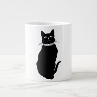 Musique vintage de chat noir