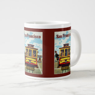 Grande Tasse Musiques de l'affiche du Vintage voyage de San Fra