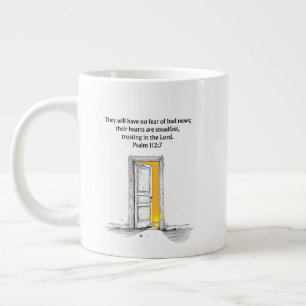 Grande Tasse Ne Craignez Pas Les Mauvaises Nouvelles - Psaume 1