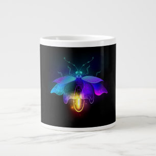 Grande Tasse Neon Firefly sur noir