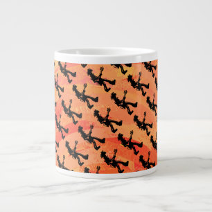 Grande Tasse New York Boogie Nights Guitare Orange