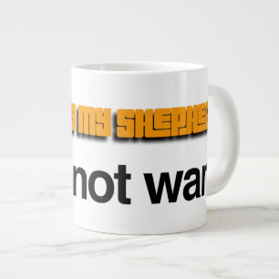 Grande Tasse NiCK DAViD - Psalm 23 Orange Mug