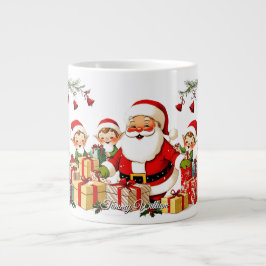 Grande Tasse Noël traditionnel Vintage