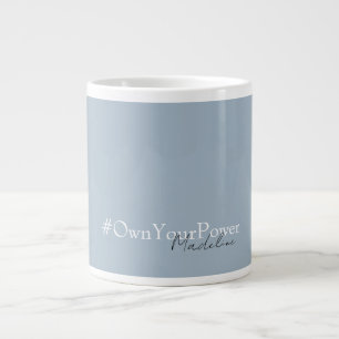 Grande Tasse Nom personnalisé Mug - Girlboss Empowerment Cadeau