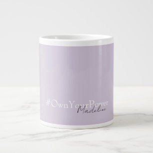 Grande Tasse Nom personnalisé Mug - Girlboss Empowerment Cadeau