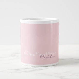 Grande Tasse Nom personnalisé Mug - Girlboss Empowerment Cadeau