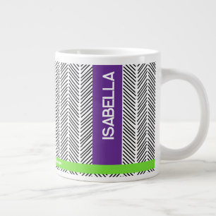 Grande Tasse Nom personnalisé   Personnalisé