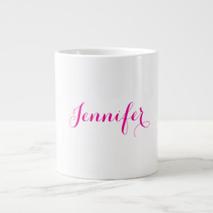 Grande Tasse Nom simple minimaliste moderne élégant professionn