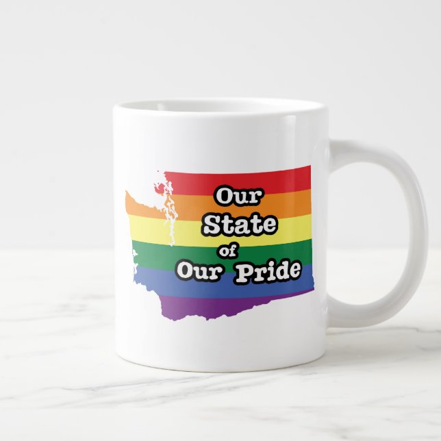 Grande Tasse Notre État de notre fierté| Washington (Droite)