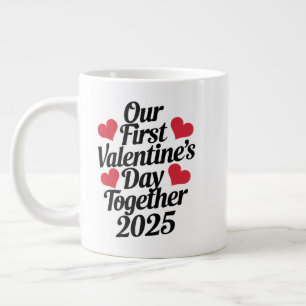 Grande Tasse Notre première Saint Valentin ensemble 2025