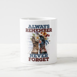 Grande Tasse N'oubliez jamais de ne jamais oublier la journée c