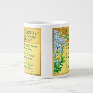 Grande Tasse N'oubliez jamais l'inspiration
