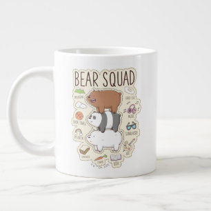 Grande Tasse Nous les ours nus - Journal des équipes d'ours