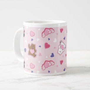 Grande Tasse Nous les ours nus - Valentine Hearts Motif