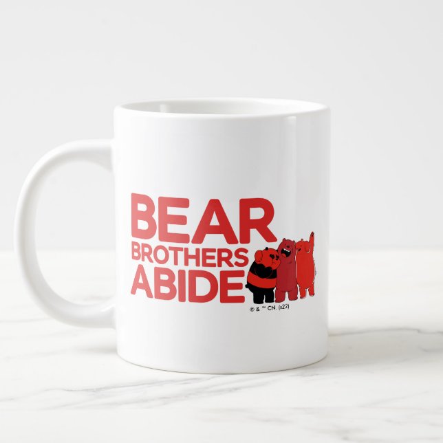 Grande Tasse Nous Ours nu - Ours Frères Abide (Gauche)