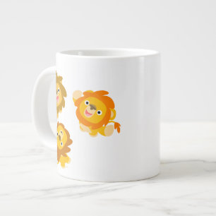 Grande Tasse "Nous sommes là !!" Mug géant Lions de dessin anim