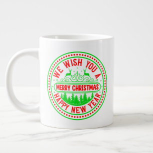 Grande Tasse Nous Vous Souhaitons Joyeux Noël Bonne Année-66244