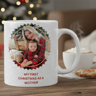Grande Tasse Nouveaux pyjamas assortis pour maman et bébé Photo