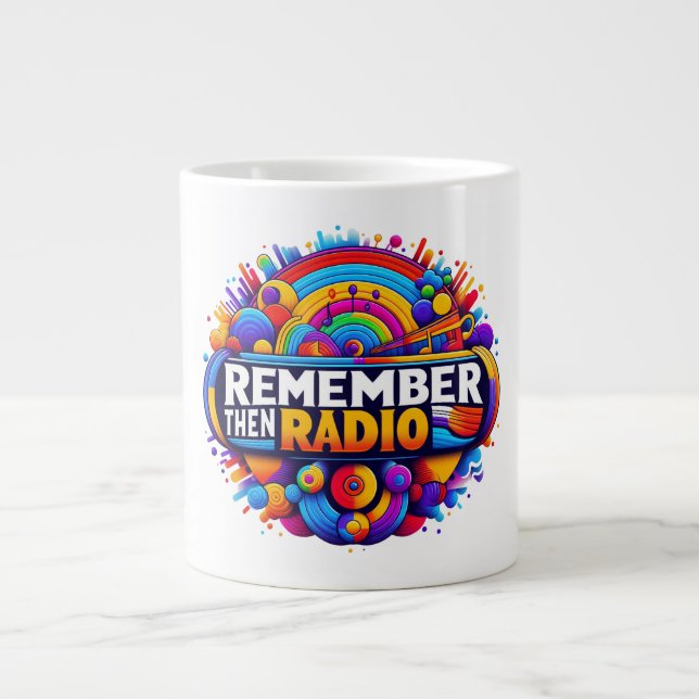 Grande Tasse Nouvelle conception de logo RTR (Devant)