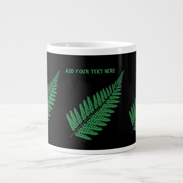 Grande Tasse Nouvelle-Zélande Fern Specialty Mug (Devant)