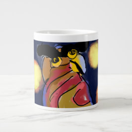 Grande Tasse Nuit étoile de hibou
