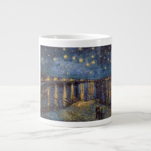 Grande Tasse Nuit étoilée sur le Rhône par Vincent Van Gogh