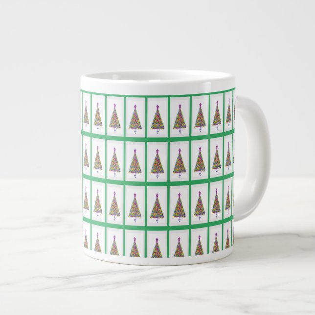 Grande Tasse O Arbre de Noël (Devant droit)