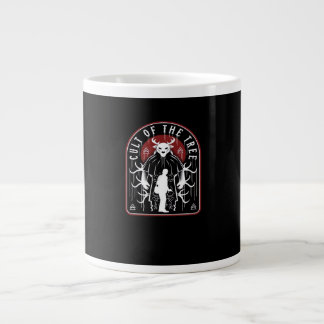 Grande Tasse Oh Cerf Culte De L'Arbre Style Artistique